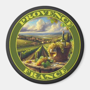 Provence France Wine Country Magnet