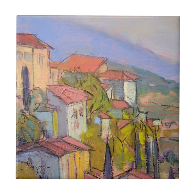 Provence Hideaway Art Tile (Front)