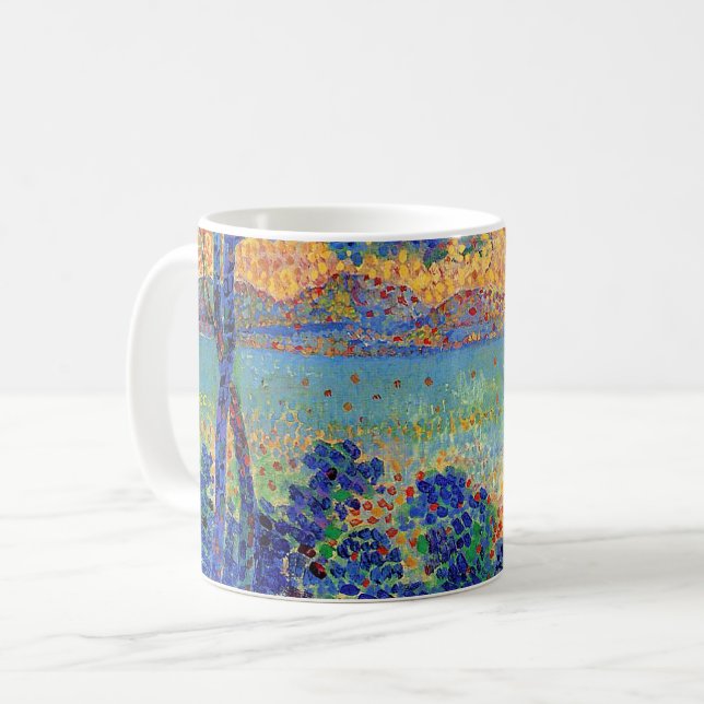 Provence Landscape by Henri-Edmond Cross Coffee Mug (Front Left)
