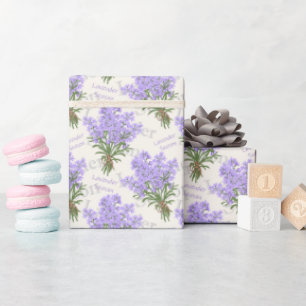 Provence Lavender Bunches Wrapping Paper