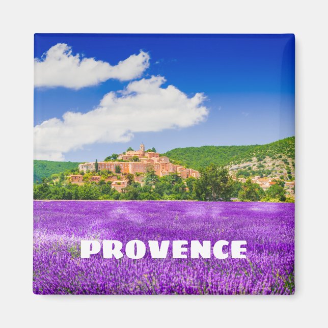 Provence magnet, Banon village Magnet (Front)