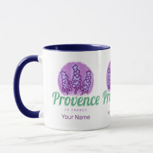 Provence Retro Lavender French Riviera France Mug