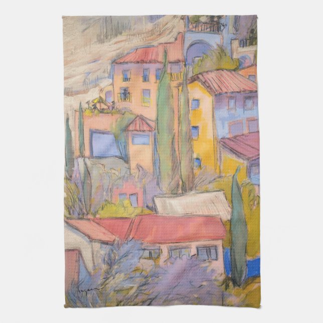 Provence Rooftop Party Towel (Vertical)
