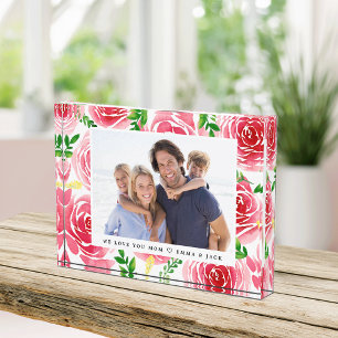 Provence Rose Mother's Day Photo Block