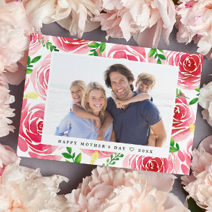 Provence Rose   Mother's Day Photo Card