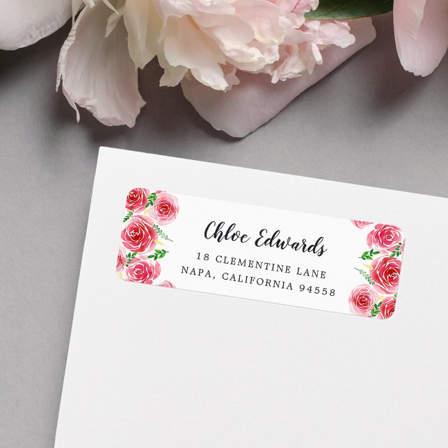 Provence Rose Return Address (Creator Uploaded)
