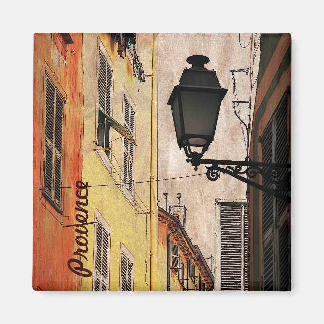 Provence streets magnet (Front)
