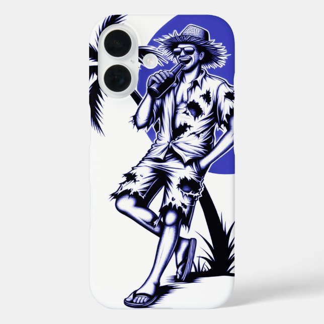 Provence under palm trees on holiday Case-Mate iPhone case (Back)