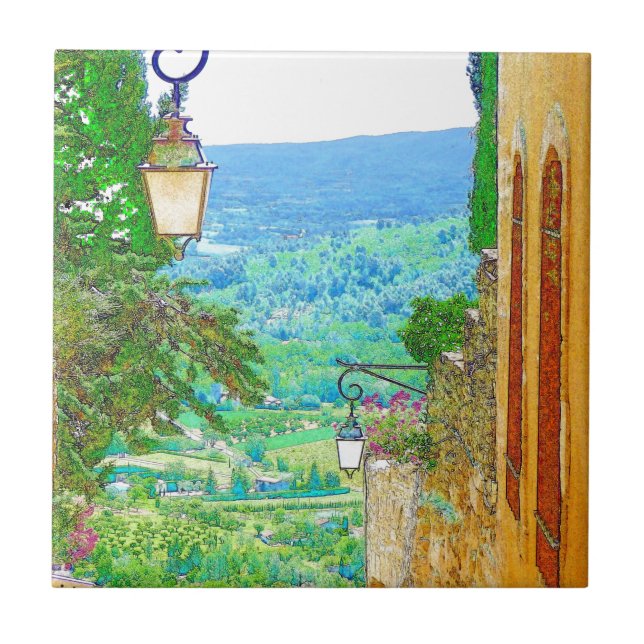 Provence View Tile (Front)