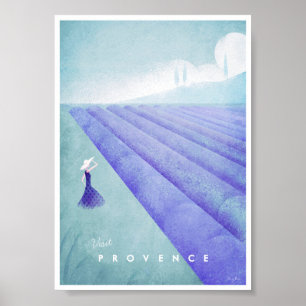 Provence Vintage Travel Poster