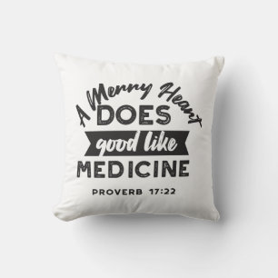 Proverb 17 Bible Verse Quote Alternate Design I Cushion