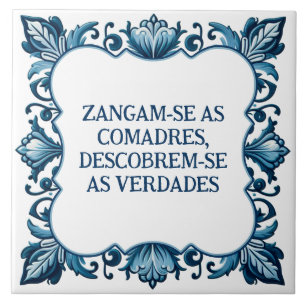 Provérbio português tile