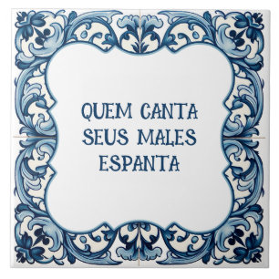 Provérbio português tile