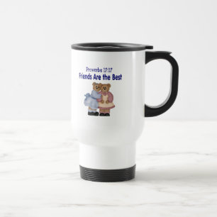 Proverbs 17 17 travel mug
