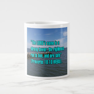 Proverbs 18:10 WEBU Mug