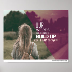 Proverbs 18:21 - The power of tongue Poster