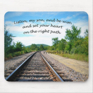 Proverbs 23:19 mouse mat