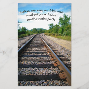 Proverbs 23:19 stationery