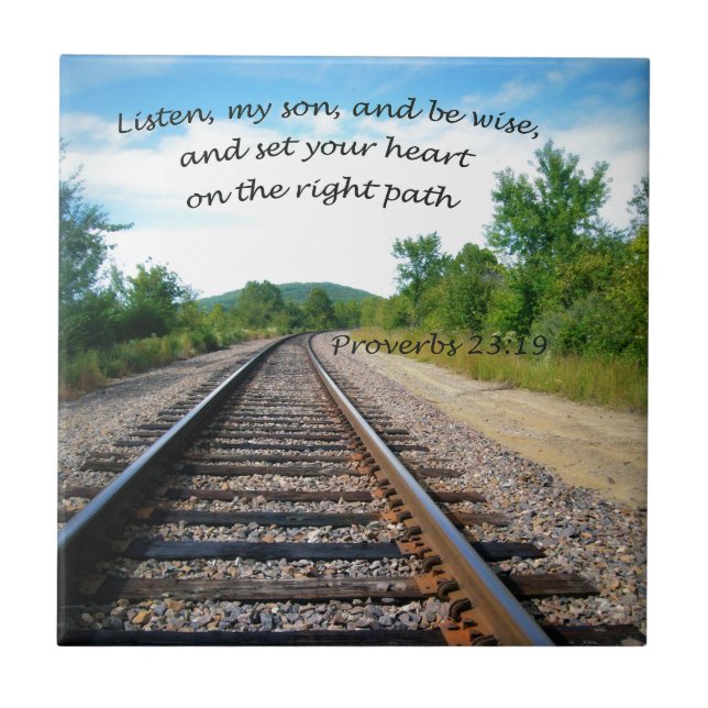 Proverbs 23:19 tile (Front)