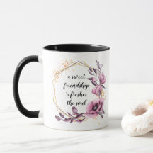 Proverbs 27:9 friendship mug