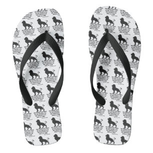 Proverbs 28:1 Bible Verse Quote All-Over Unisex Flip Flops