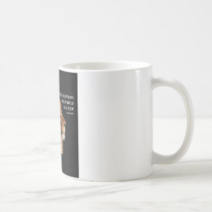 Proverbs 28:1 coffee mug