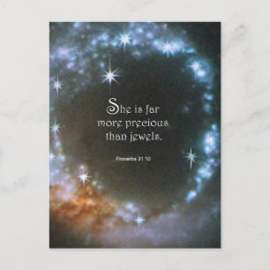 Proverbs 31:10 postcard