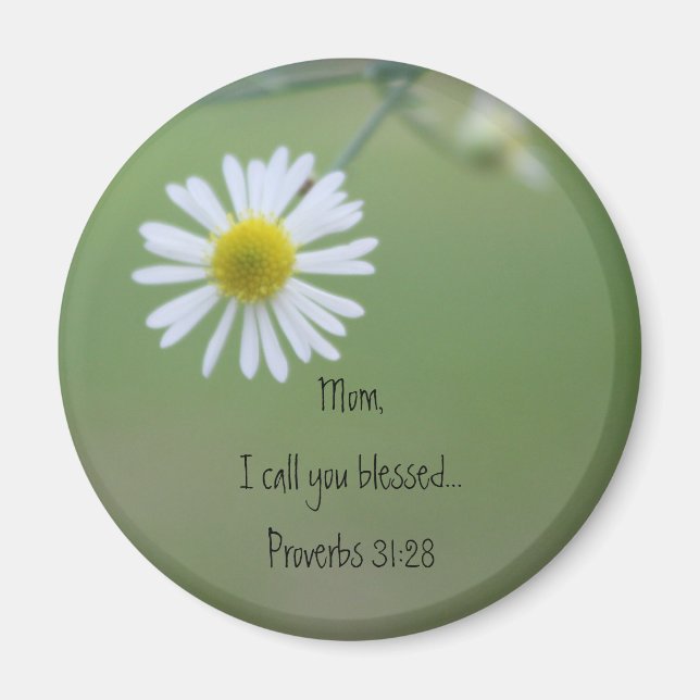 Proverbs 31:28 magnet (Front)
