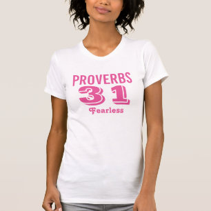 Proverbs 31, Christian T-shirts for ladies