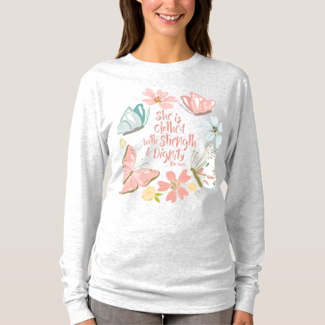 Proverbs 31 | Modern Christian Aesthetic T-Shirt (Front)
