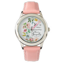 Proverbs 31 She Is Far More Precious Watch