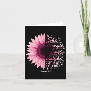 Proverbs 31 Verse Shirts Christian Breast Cancer A Card