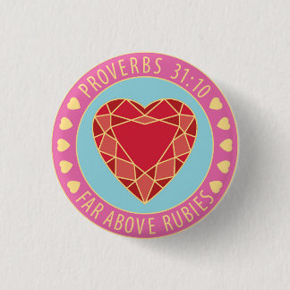 Proverbs 31 Virtuous Woman Far Above Rubies Pin