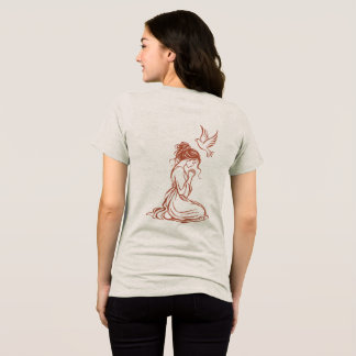 Proverbs 31 Woman Christian Prayer T-Shirt Tri-Blend Shirt