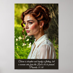Proverbs 31 Woman Poster