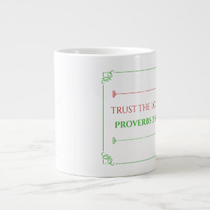 Proverbs 3:5,6 Jumbo Mug