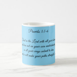 Proverbs 3:5-6 Mug
