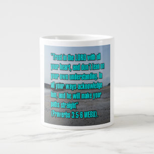 Proverbs 3:5-6 WEBU Mug