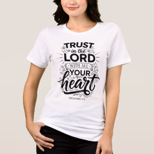 Proverbs 3:5 Tri-Blend shirt