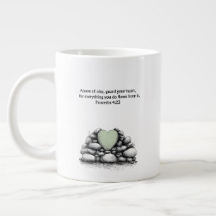 Proverbs 4:23 Bible Verse Christian Faith Gift Mug