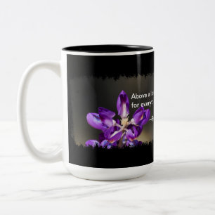 Proverbs 4:23 Two-Tone coffee mug