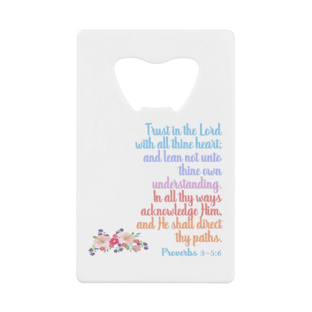 Proverbs Bible Verse (Front)