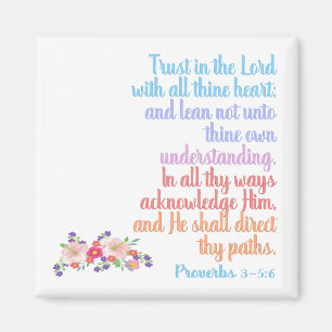 Proverbs Bible Verse Magnet