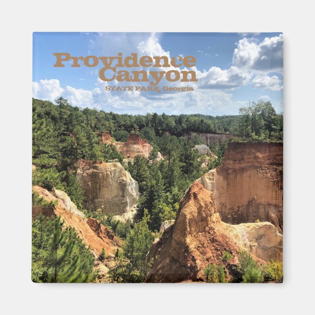 Providence Canyon State Park, Georgia Magnet (Front)