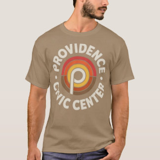 Providence Civic Centre Retro 1970s Rhode Island T-Shirt