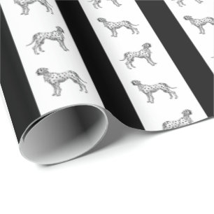 Providence Coilege Dalmations Wrapping Paper