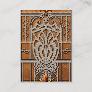 PROVIDENCE: FLEUR DE LIS BUSINESS CARD