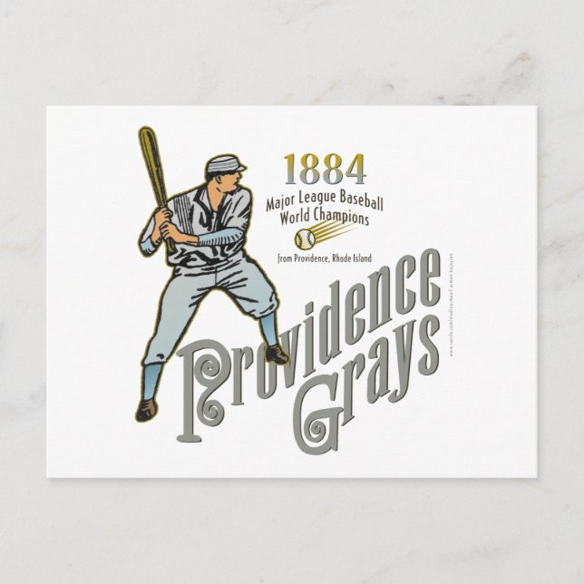 Providence Greys of Rhode Island Postcard (Front)