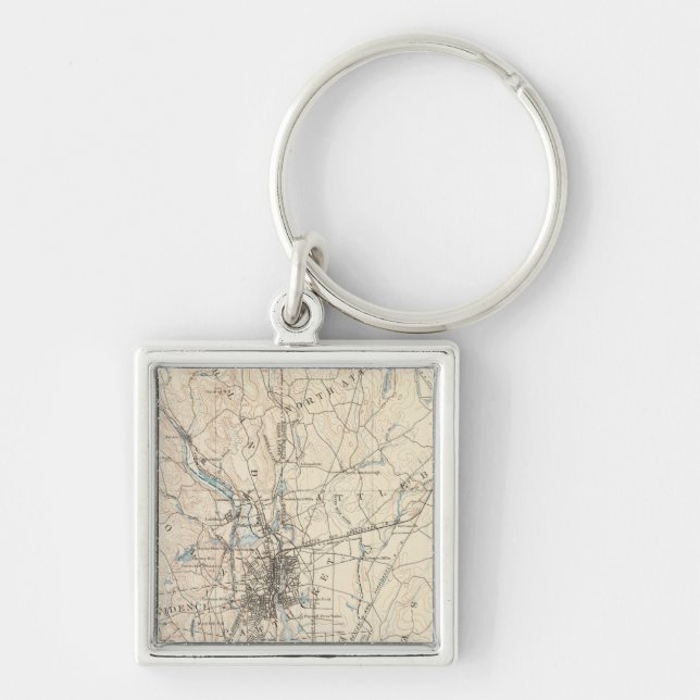 Providence, Massachusetts Key Ring (Front)
