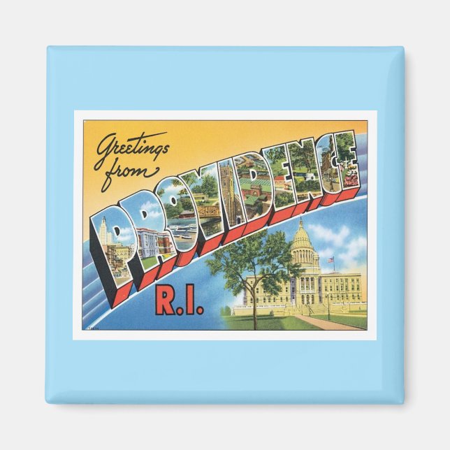 Providence, Rhode Island Magnet (Front)